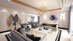 عناصر مجانية داخل الميني بار وخزنة داخل الغرفة وتجهيزات عازلة للصوت