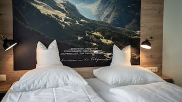 Basic-Doppelzimmer | 1 Schlafzimmer, hochwertige Bettwaren, Minibar, Zimmersafe
