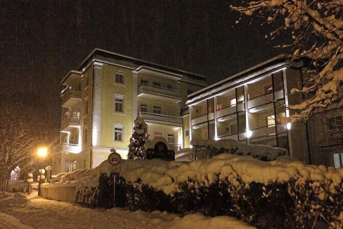 front of property – evening/night