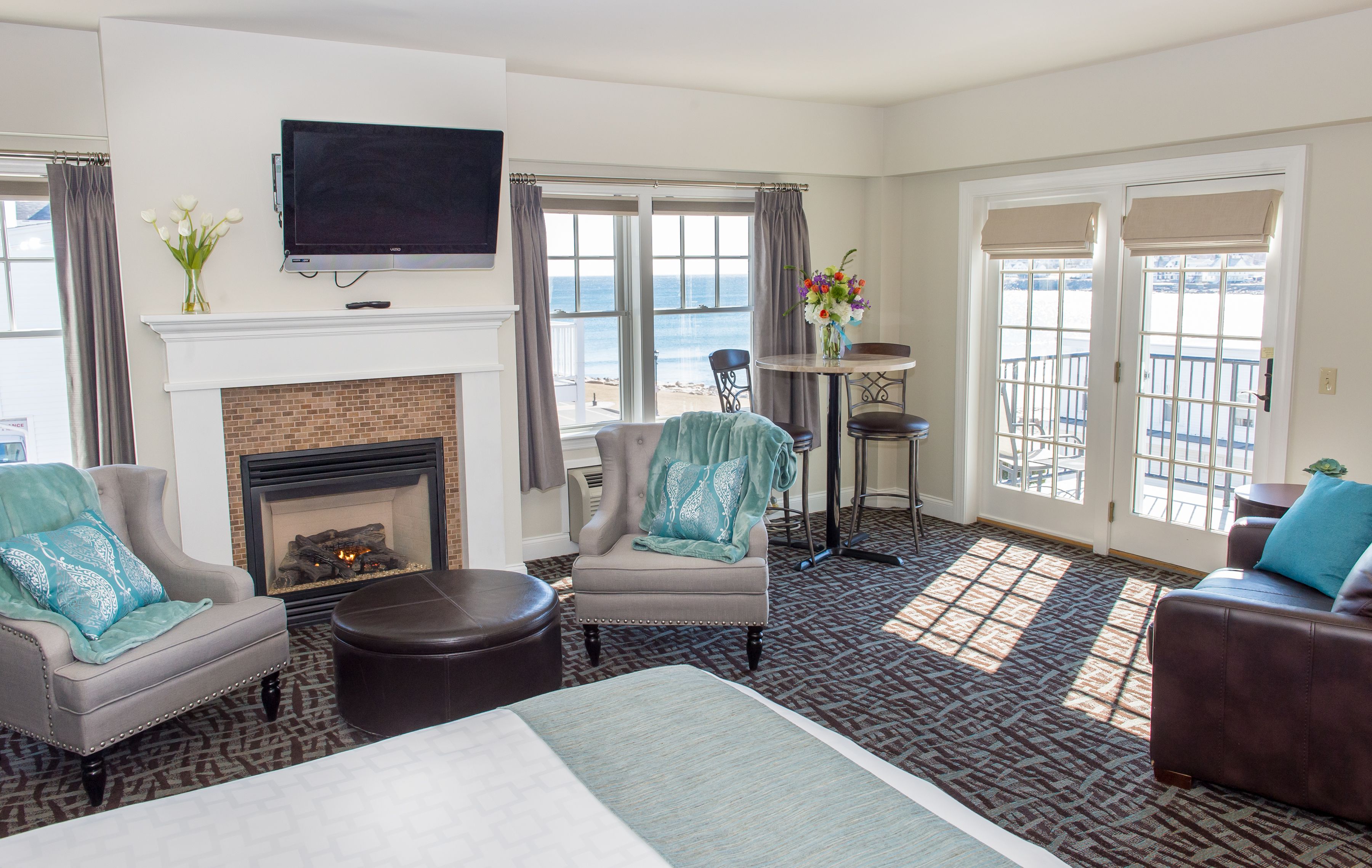 Meeting House Building, 1 King Bed with Fireplace, Oceanview | Ausblick vom Zimmer