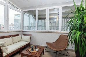 Deluxe-Zimmer, Balkon | Balkon