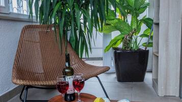 Deluxe Double Room with Balcony and Hammam | Balcon
