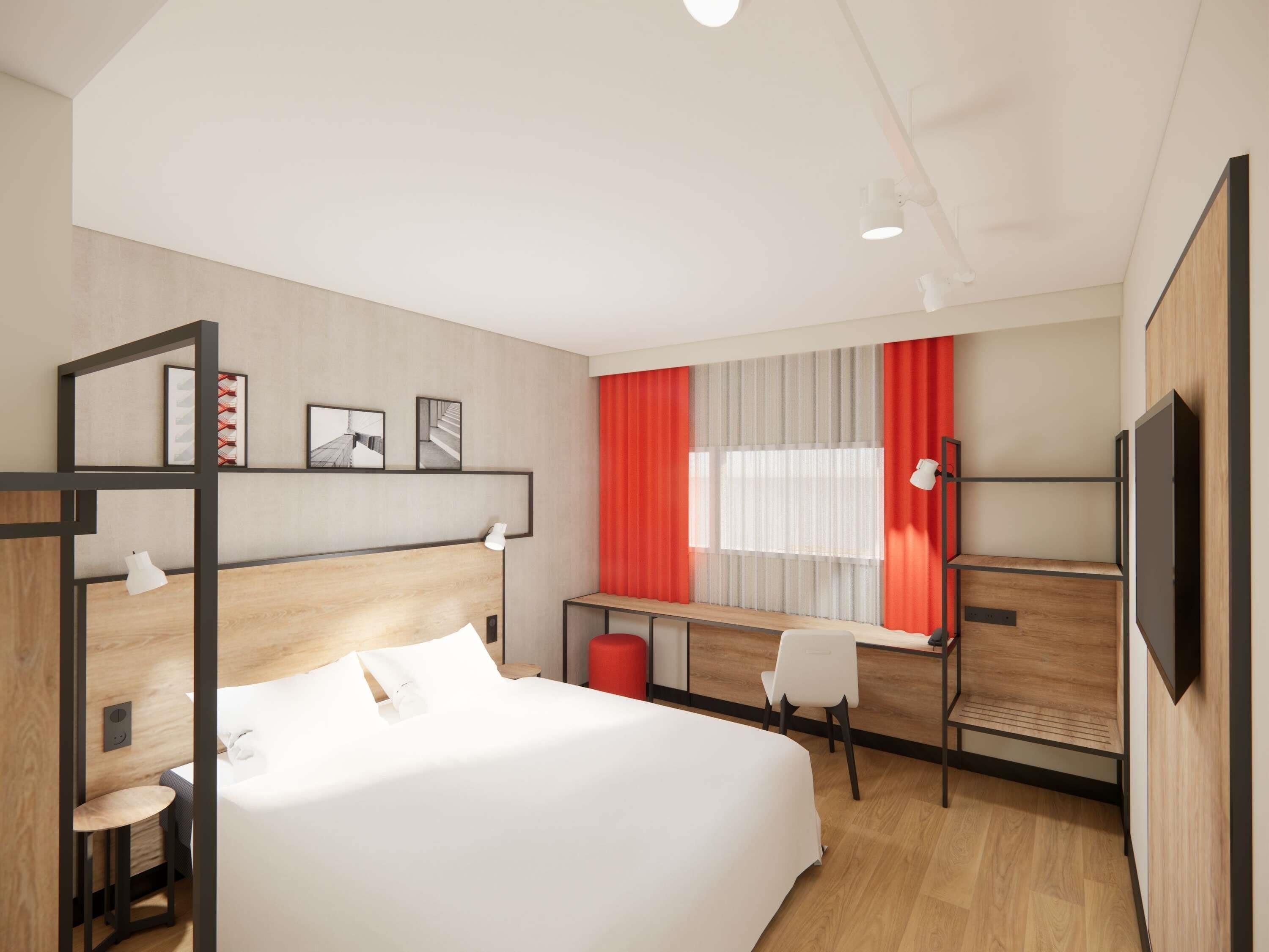 Premium bedding, desk, soundproofing, iron/ironing board