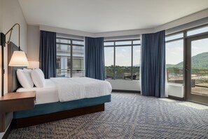 Desk, blackout drapes, cribs (free), rollaway beds (free) - Hampton Inn & Suites Roanoke-Downtown (Roanoke)