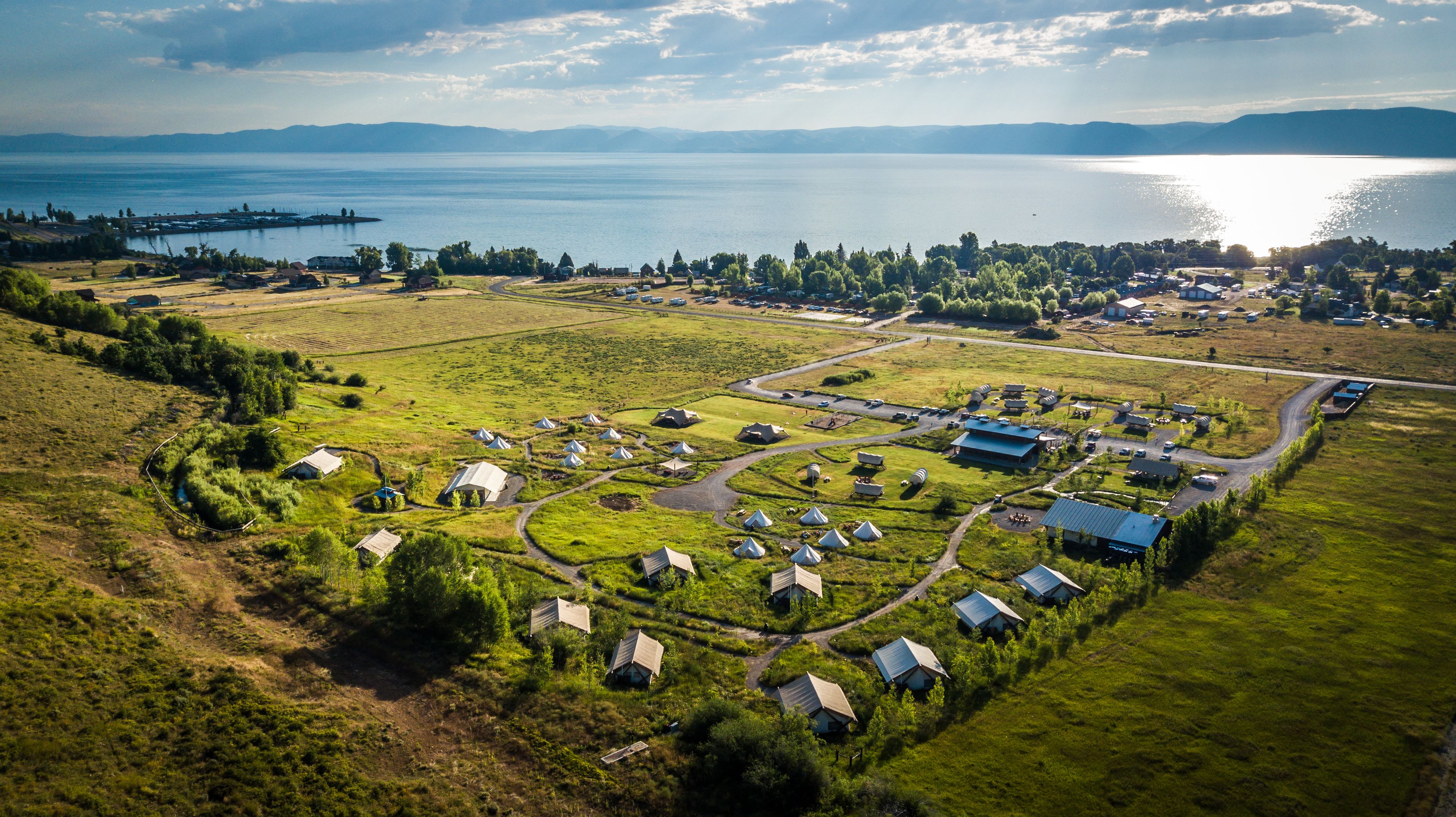 Overnattingsstedets uteområder