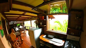 Panoramic Apartment, 1 Bedroom, Partial Lake View | Living area - Toad Hall Hotel (Arenal)
