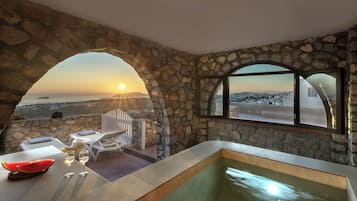 Villa, Whirlpool, Meerblick (Petrino) | Terrasse/Patio