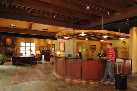Reception. Silver Mountain Lodging