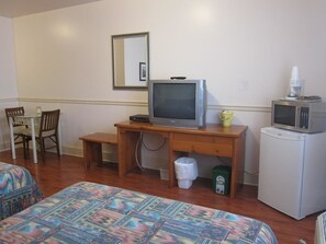 Standard Room, 2 Double Beds | Living area | TV - Shoreline Suites (Digby)