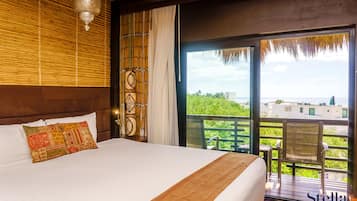 1 bedroom, individually decorated, blackout curtains, soundproofing