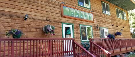 Entrada de la propiedad