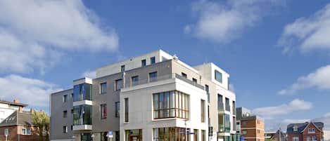 Façade de l’hébergement