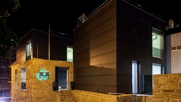 Front of property – evening/night
