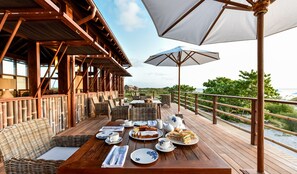 Breakfast, lunch, dinner served; French cuisine  - Barbuda Belle (Codrington)