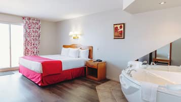 Superior-Zimmer, 1 King-Bett | Schreibtisch, Bügeleisen/Bügelbrett, kostenloses WLAN, Bettwäsche