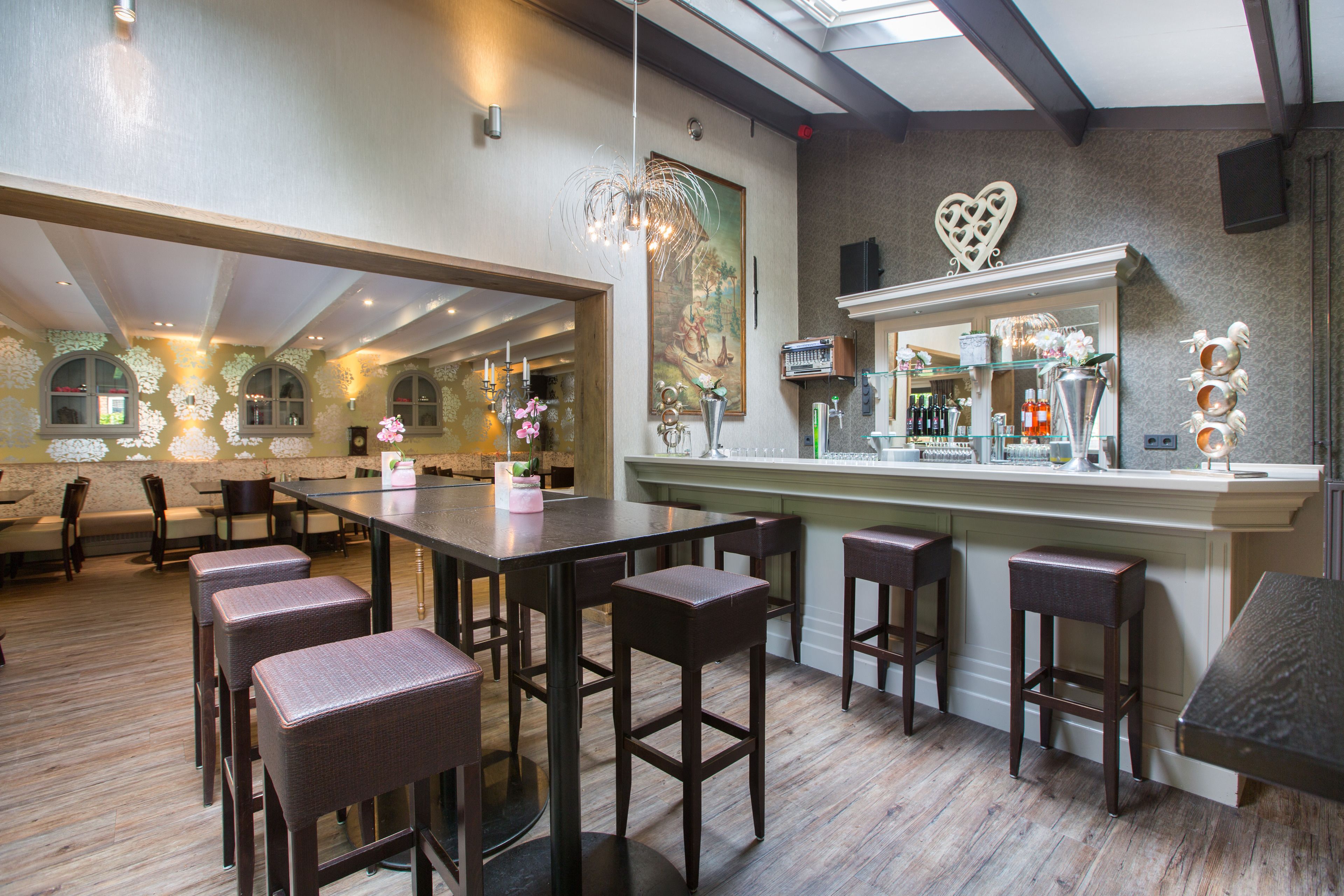 lunch, dinner served; local cuisine, garden views