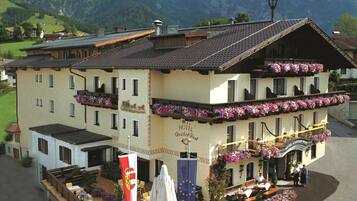 Fassade der Unterkunft