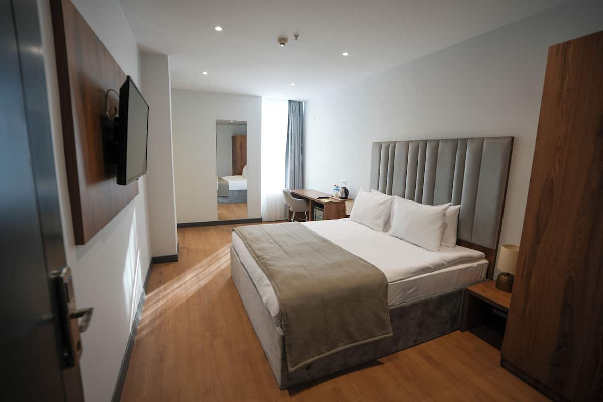 Minibar, una cassaforte in camera, Wi-Fi gratuito