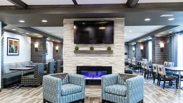 Sala de estar en el lobby
