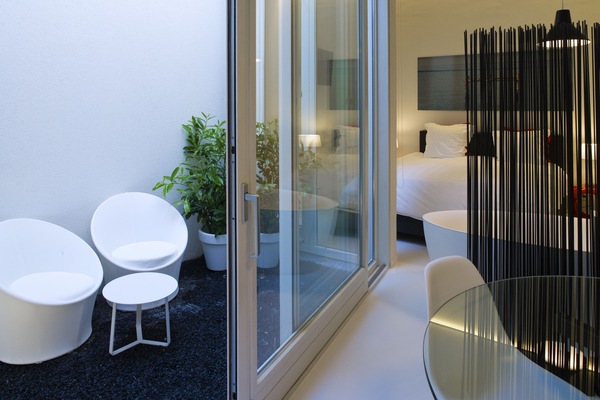 Deluxe appartement | 1 slaapkamer, luxe beddengoed, pillowtop-bedden, een kluis op de kamer