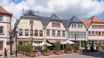 Fassade der Unterkunft