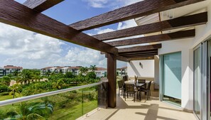 Penthouse Deluxe, 2 chambres, balcon (Estrella de Mar) | Terrasse/Patio