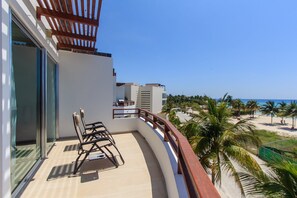 Panoramic-Penthouse, 2 Schlafzimmer, Küche, Meerblick | Balkon