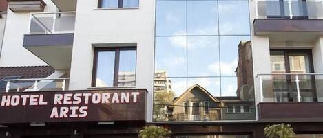 Fassade der Unterkunft