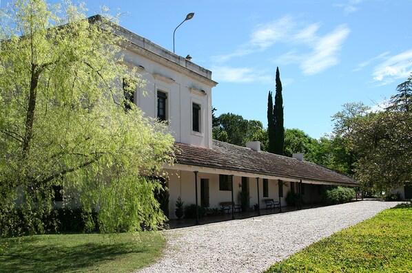 Façade de l’hébergement