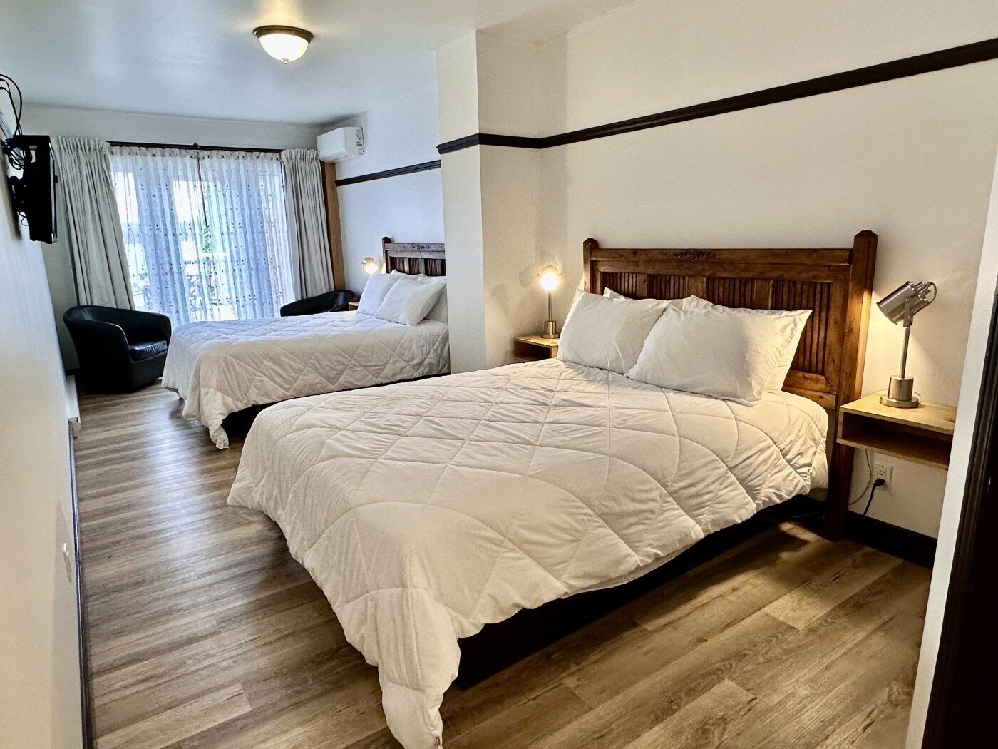 Superior Quadruple Room, 2 Queen Beds, Terrace, Lakeside | Soundproofing, free WiFi, bed sheets