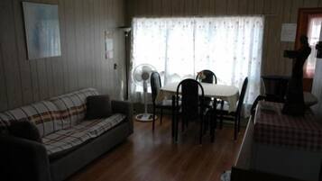 Cottage, 2 Bedrooms (Queen Sofa Bed) | Living area | TV