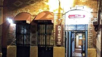 Entrada de la propiedad