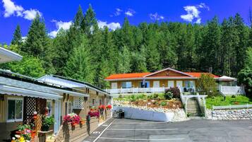 Façade de l’hébergement