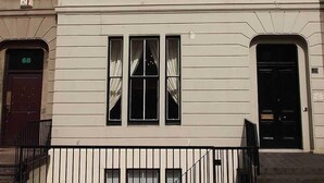 Overnatningsstedets facade