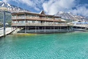 Uitzicht vanuit accommodatie