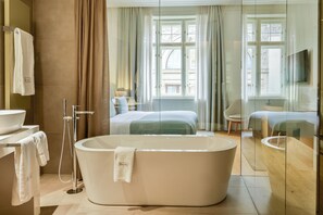 Slippers, towels -  BoHo Prague Hotel, Small Luxury Hotels (Prague)