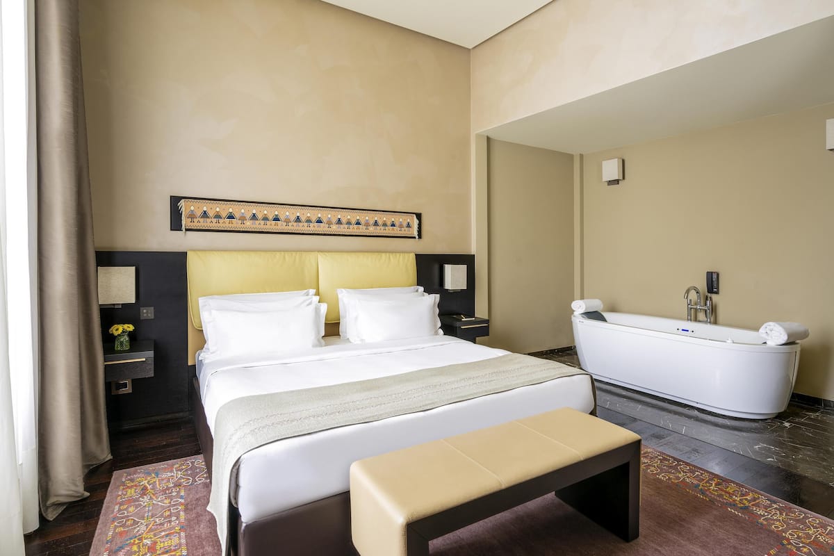 Camera, 1 letto king (Spectacular, sofa) | Biancheria in cotone egiziano, biancheria da letto di alta qualità