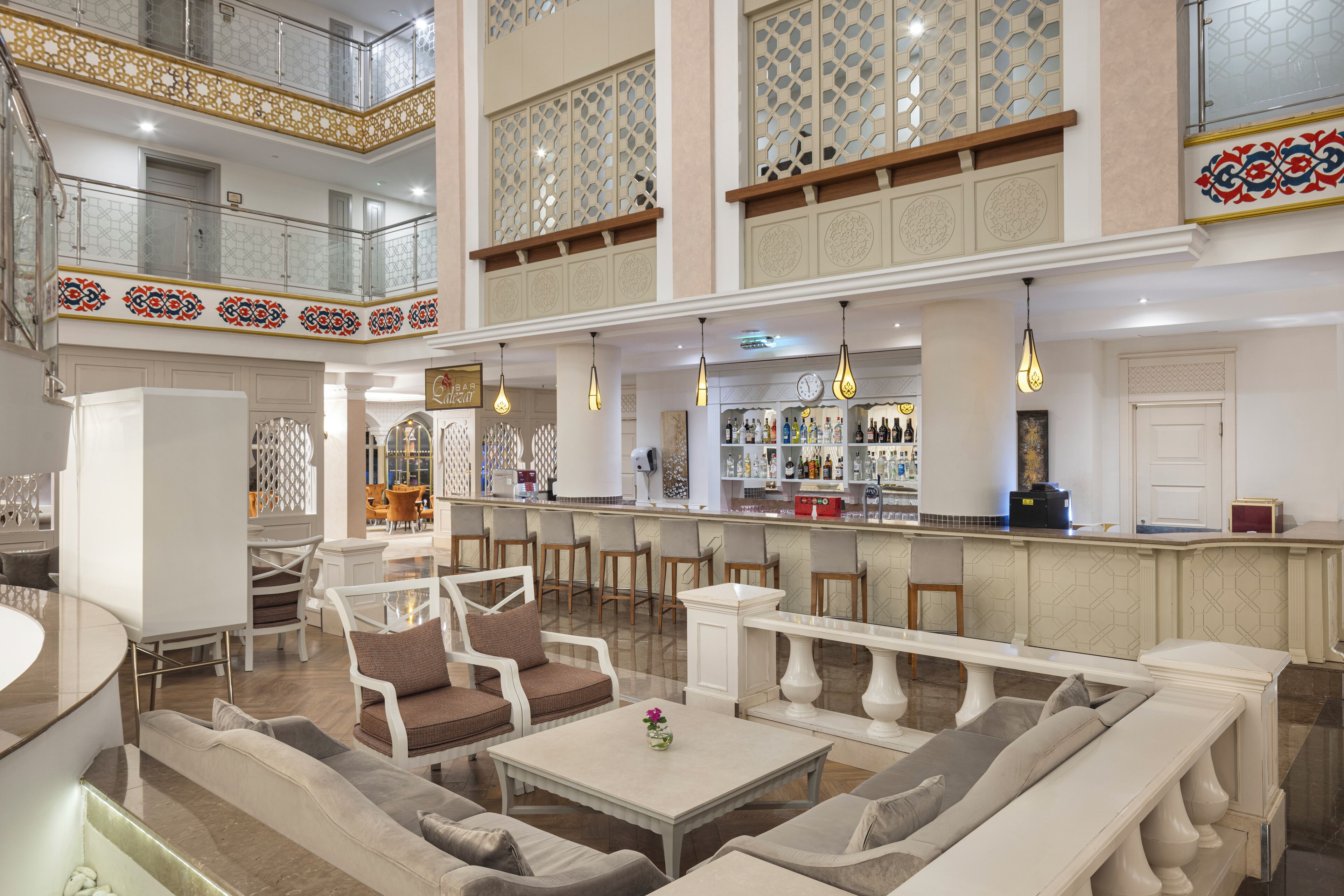 2 bars/lounges, poolside bar, beach bar