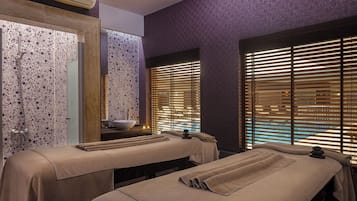 Sauna, hammam, soins corporels, soins du visage, 5 salles de soins