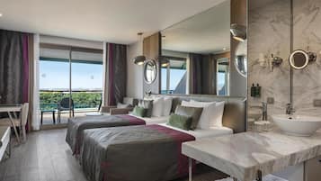 Minibar, in-room safe, desk, soundproofing