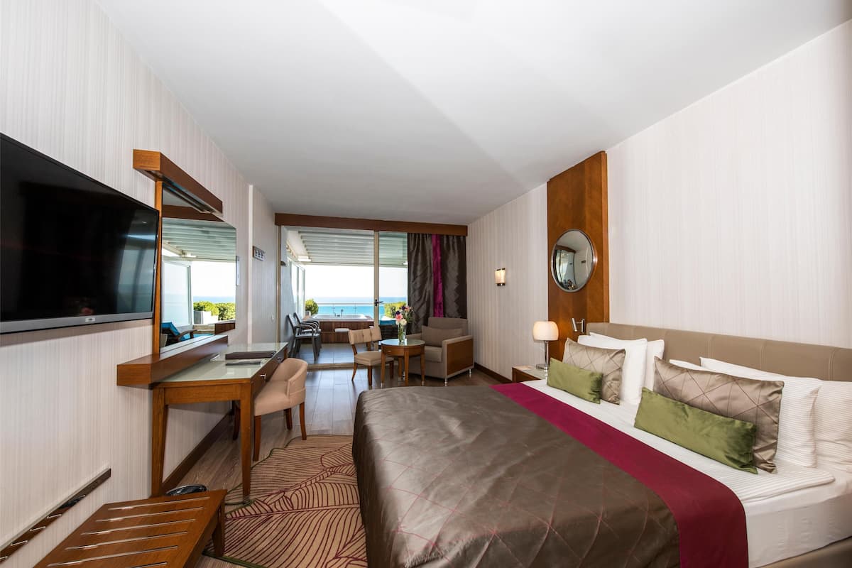 1 chambre, minibar, coffres-forts dans les chambres, bureau