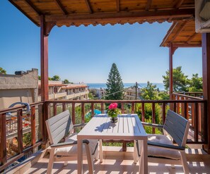 Studio, Sea View | Terrace/patio - 123 Soleil Studios (Aegina)