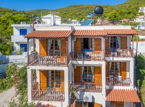 Façade de l’hébergement