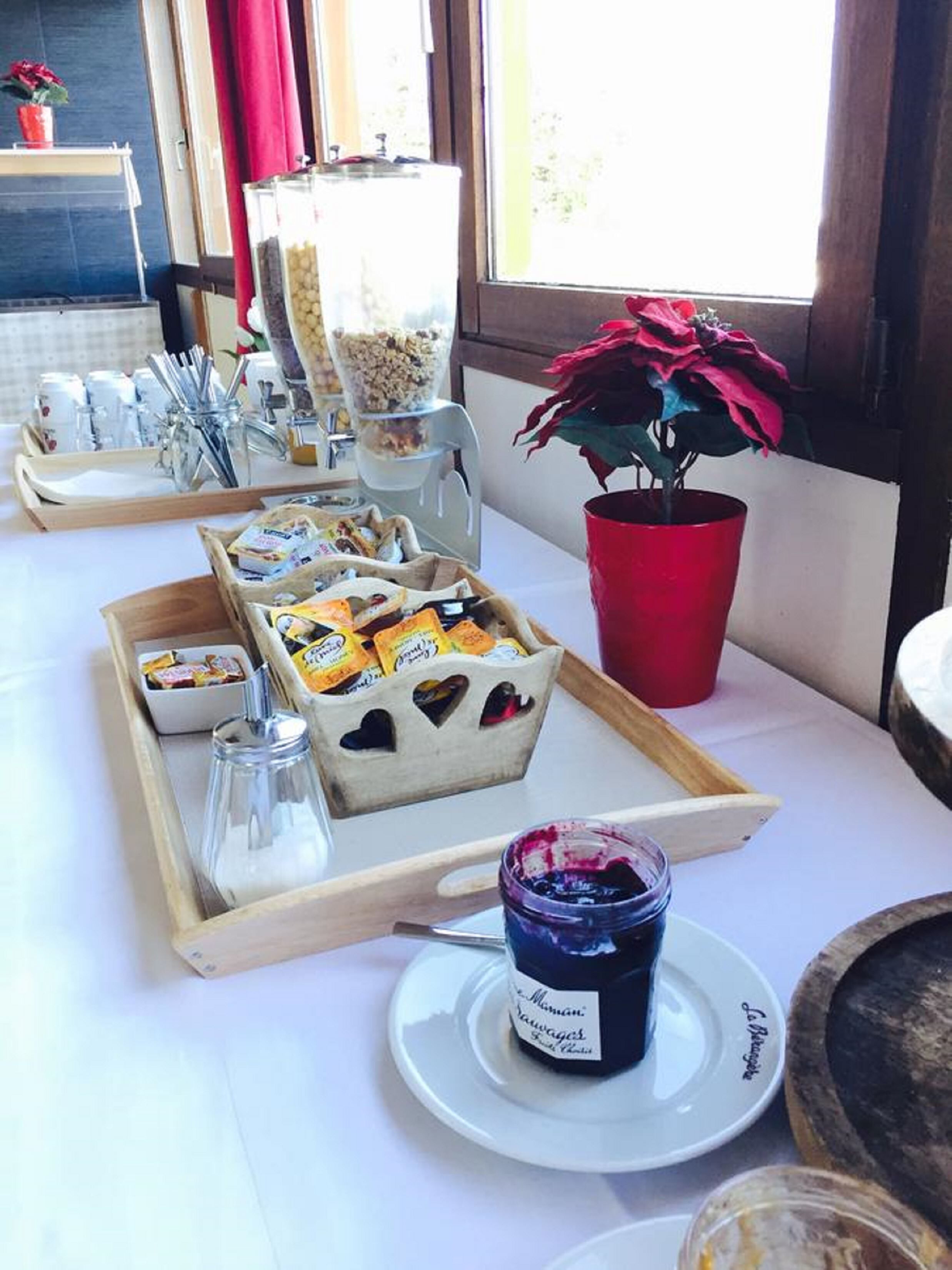 daily buffet breakfast (eur 12 per person)