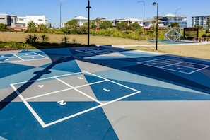 Zona de jocs infantil: a l'aire lliure