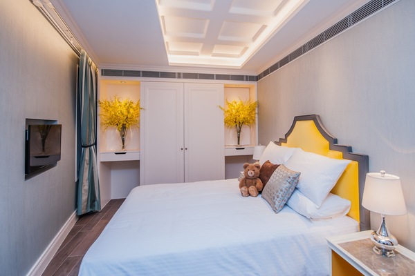 Phòng Suite Deluxe, 1 giường cỡ queen | 1 phòng ngủ, minibar, két bảo mật tại phòng, bàn