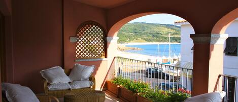 Apartamento Confort, 1 habitación, vistas al mar | Terraza o patio