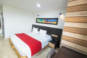 Premium bedding, minibar, blackout drapes, soundproofing