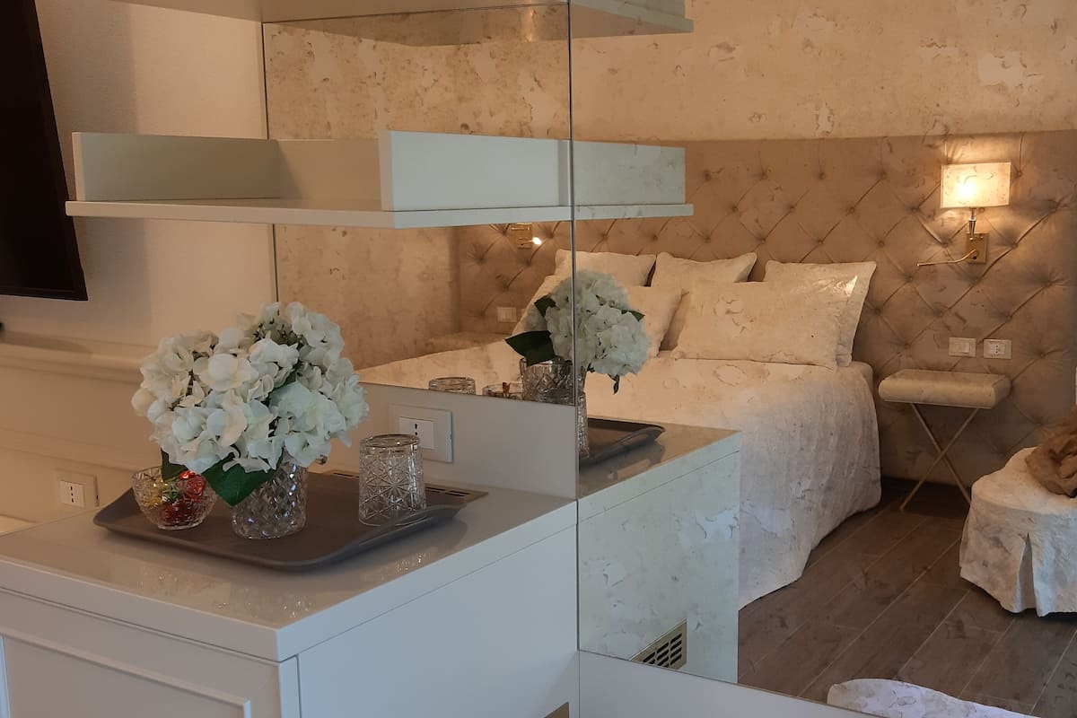 Kamar Double atau Twin Deluks, pemandangan kebun, gedung tambahan (Via di murlo, 10/E) | Seprai katun Mesir, seprai premium, busa memori, dan brankas