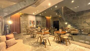 Zona de estar del vestíbulo